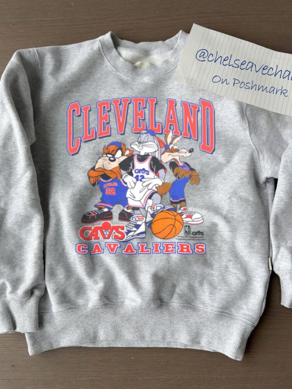 Vintage CIeveIand Cavaliers Looney Tunes Basketball Sweatshirt, Retro NBA Shirt